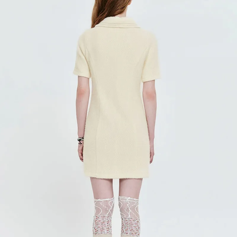KIRSH Short Sleeved Dress Women's Ivory-2