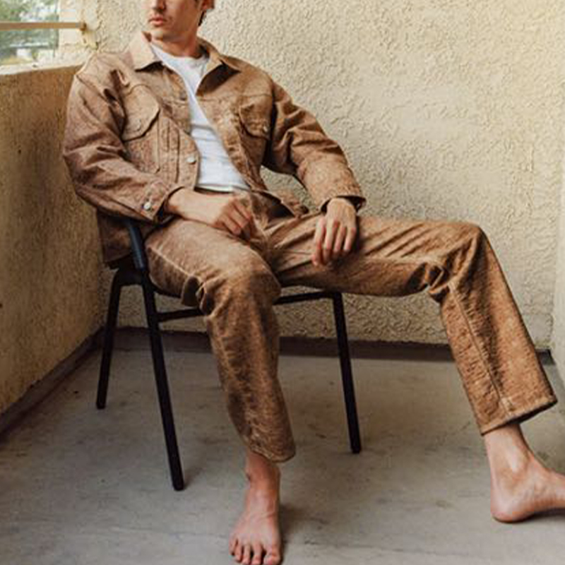 Stüssy & Levi's® Jacquard Jeans - Brown | Levi's® US