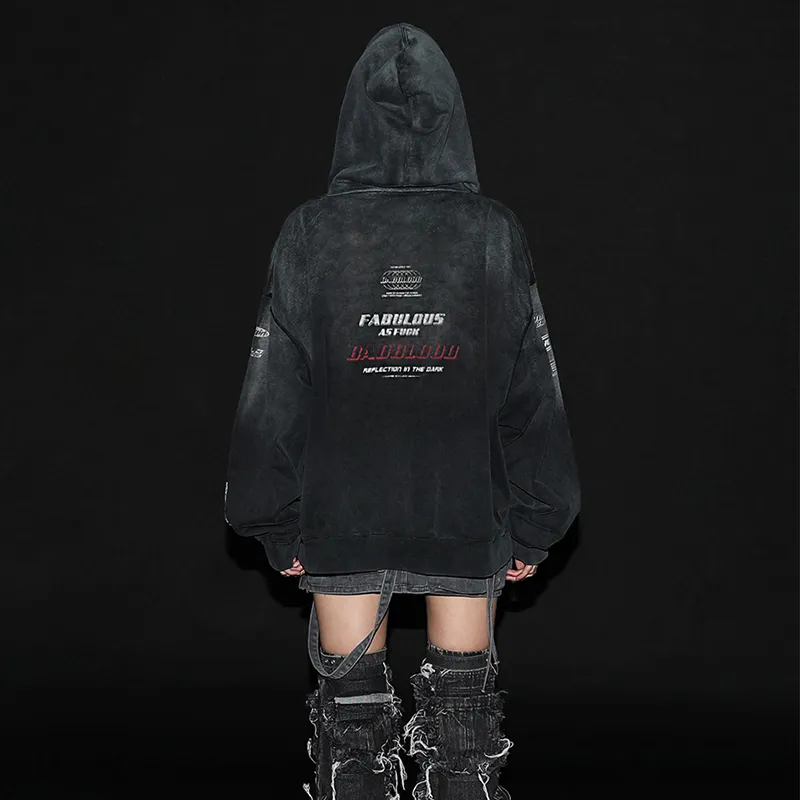 Badblood Sweatshirts Unisex Black-4