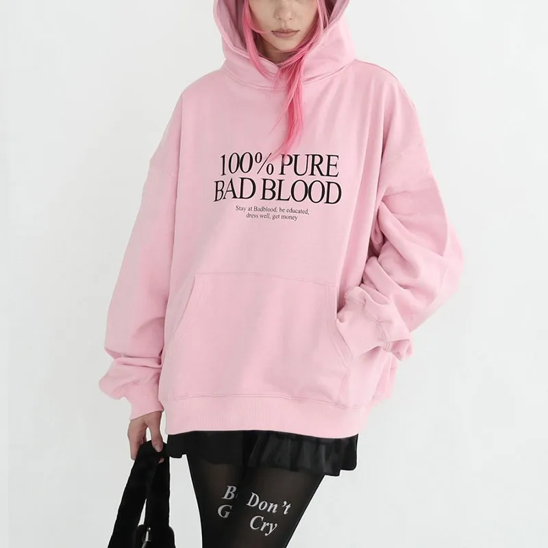 BADBLOOD Sweatshirt Unisex Pink-3