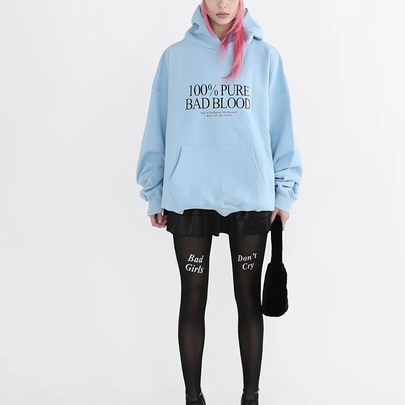 BADBLOOD Sweatshirt Unisex Blue-2