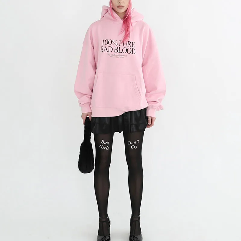 BADBLOOD Sweatshirt Unisex Pink-2