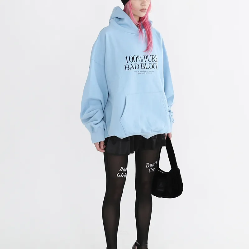 BADBLOOD Sweatshirt Unisex Blue-4