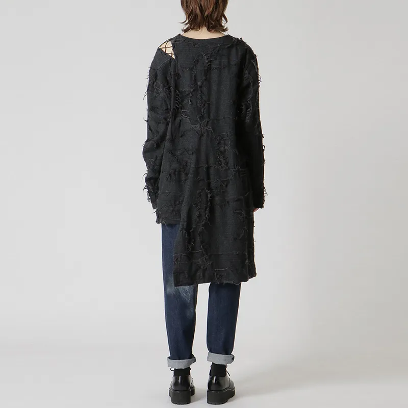 Yohji Yamamoto Y's Sweater Women's Gray-3