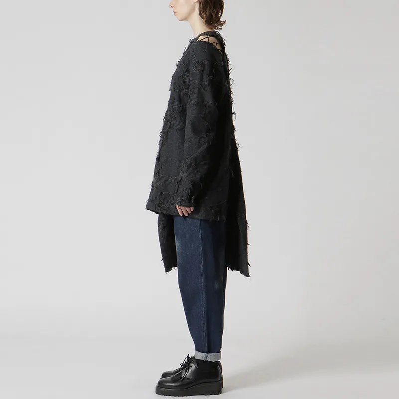 Yohji Yamamoto Y's Sweater Women's Gray-4