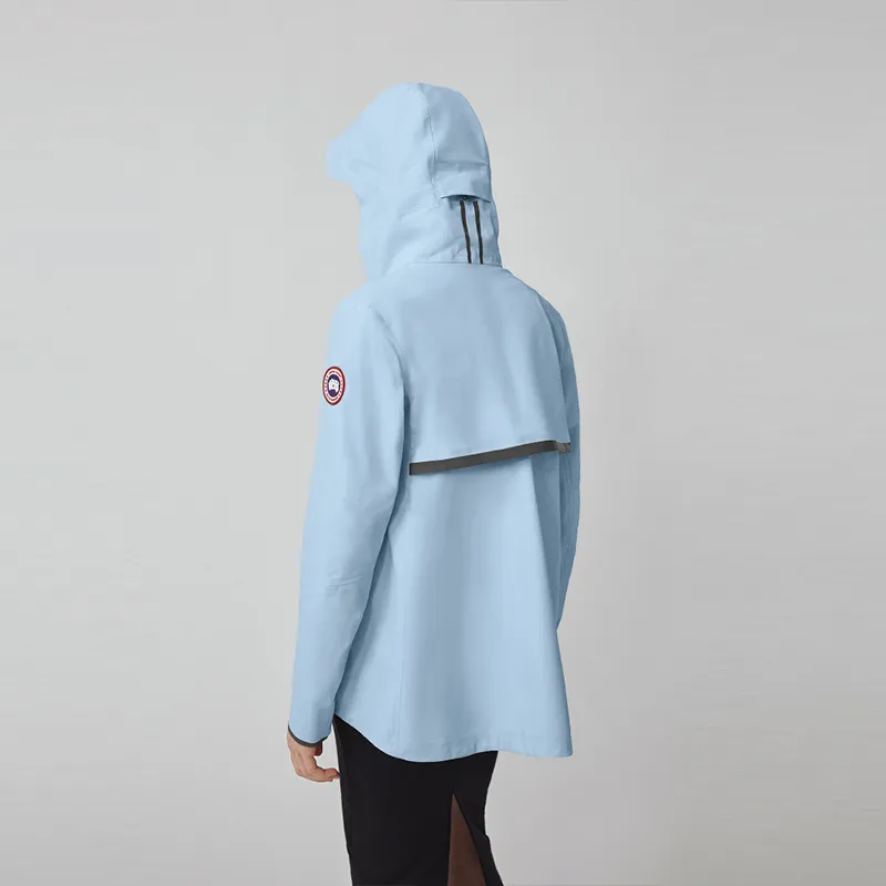 Canada Goose Waterproof Windbreaker Jacket Women's Daybreak Blue-1