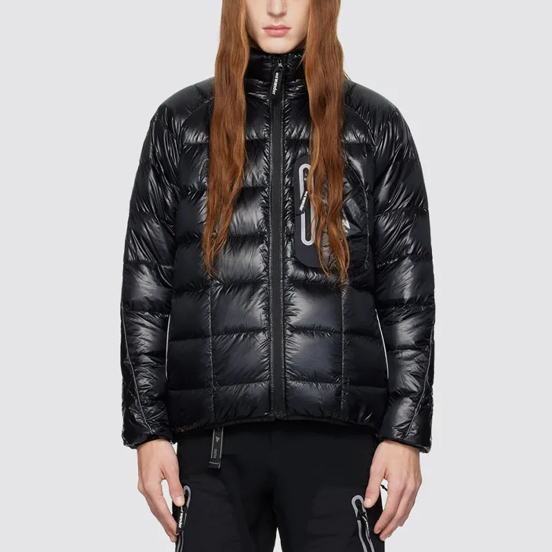 And Wander FW23 Down Jacket Unisex Black-1