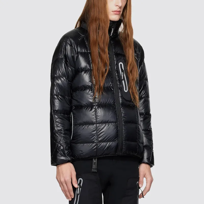 And Wander FW23 Down Jacket Unisex Black-2