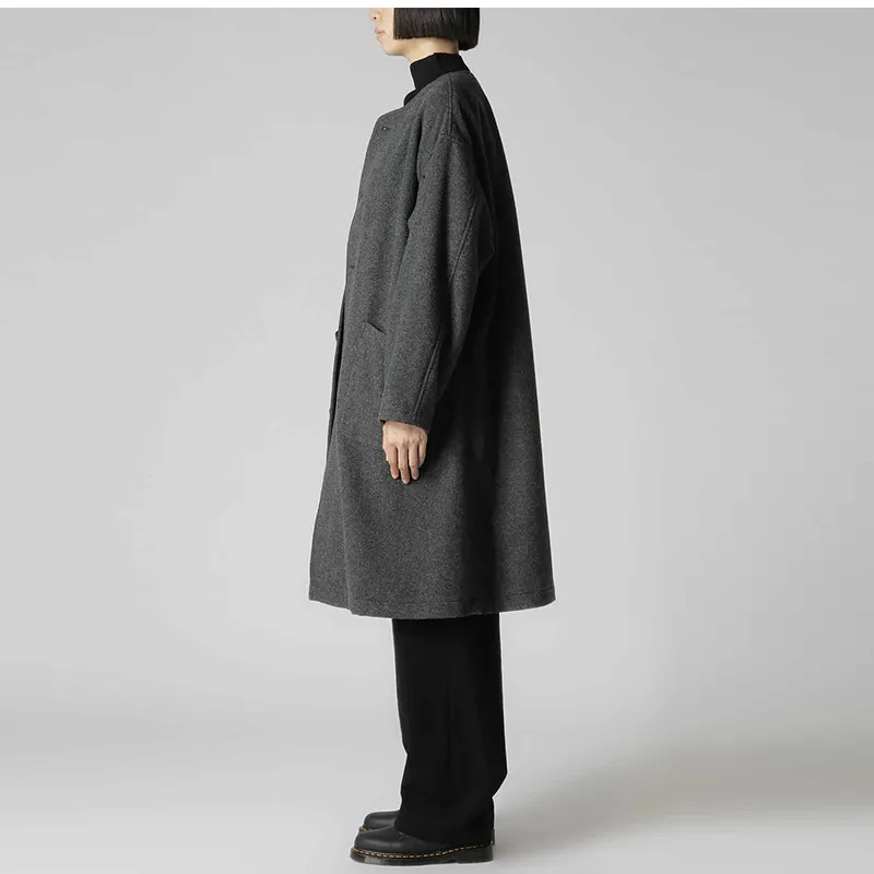 Yohji Yamamoto Y's FW23 Coat Women's Gray-4