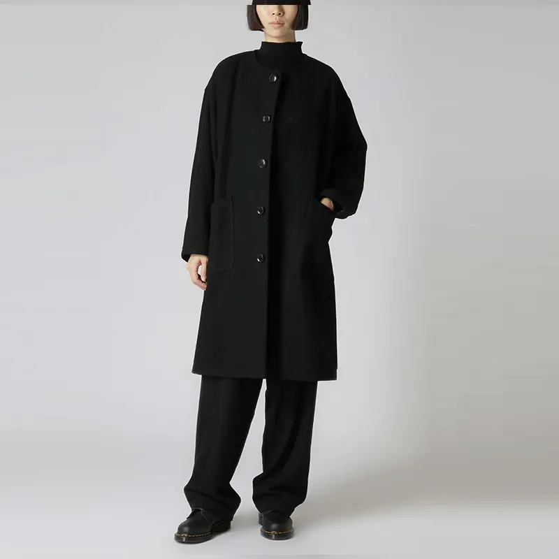 Yohji Yamamoto Y's FW23 Coat Women's Black-2