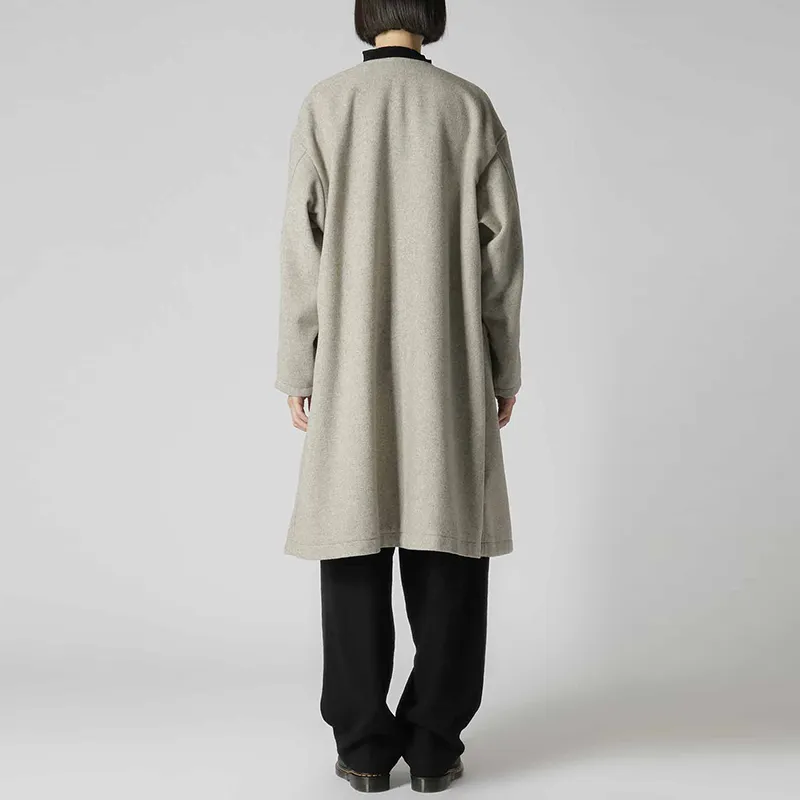 Yohji Yamamoto Y's FW23 Coats Women's Light Gray-3