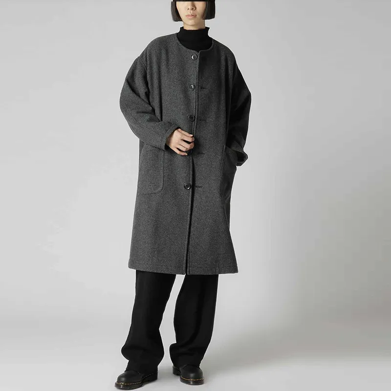 Yohji Yamamoto Y's FW23 Coat Women's Gray-2