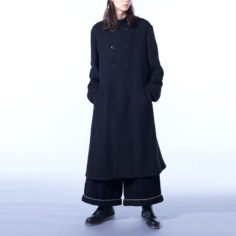 Yohji Yamamoto Coats Unisex Black-2