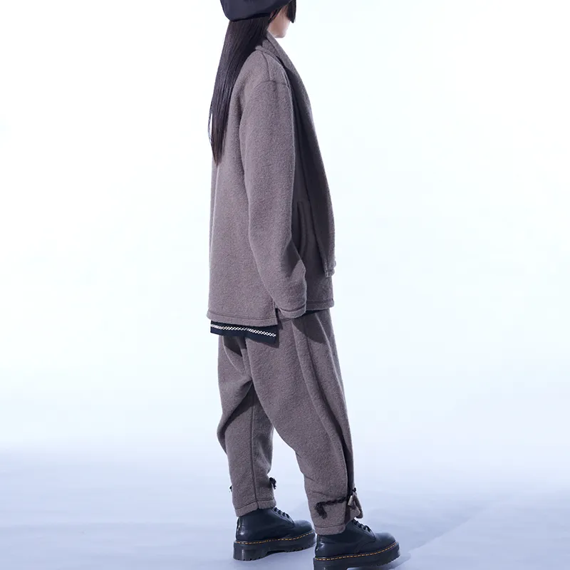 Yohji Yamamoto Sweater Unisex Gray-4
