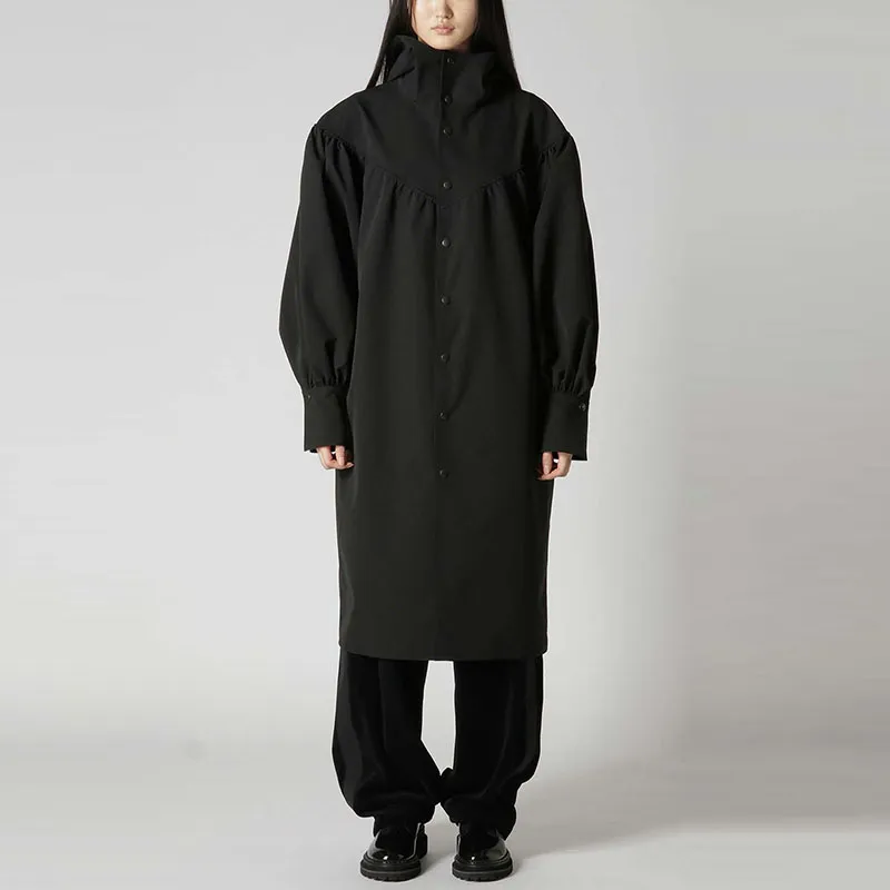 Yohji Yamamoto Rain Coat 'Black'-2