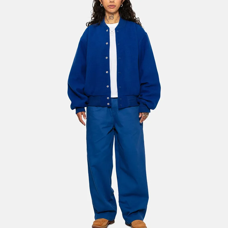 Stussy Sport Melton Varsity Jacket-12
