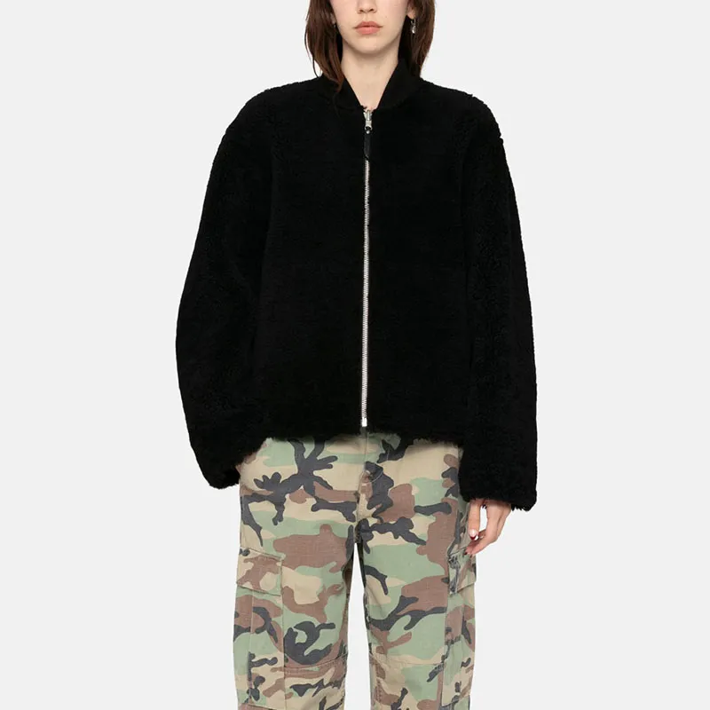 Stussy Shearling Bomber-5