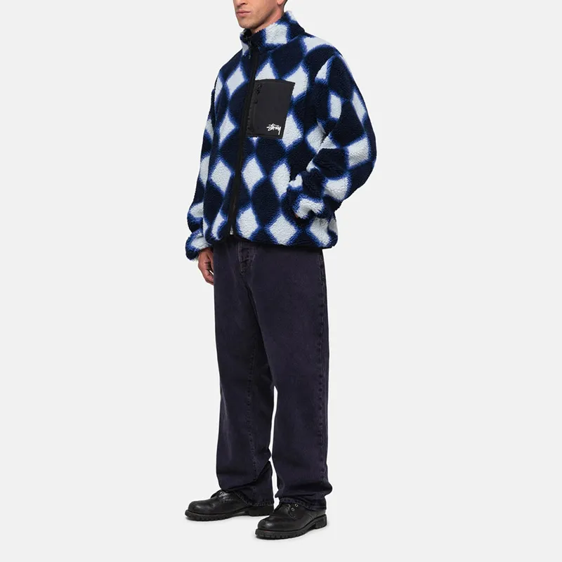 Stüssy Diamond pattern Jacket-4