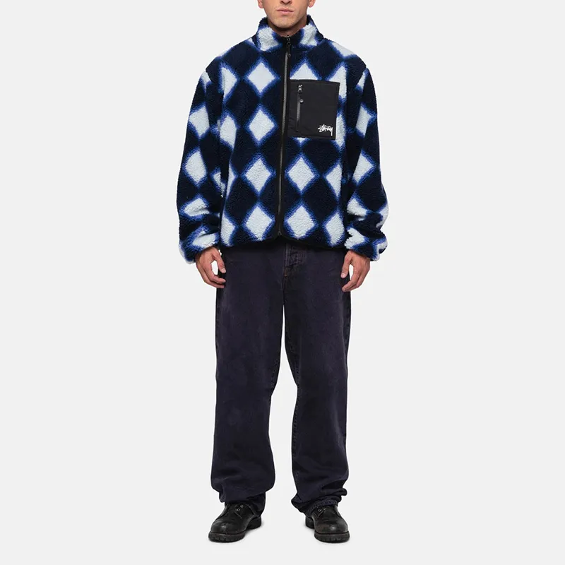 Stüssy Diamond pattern Jacket-5