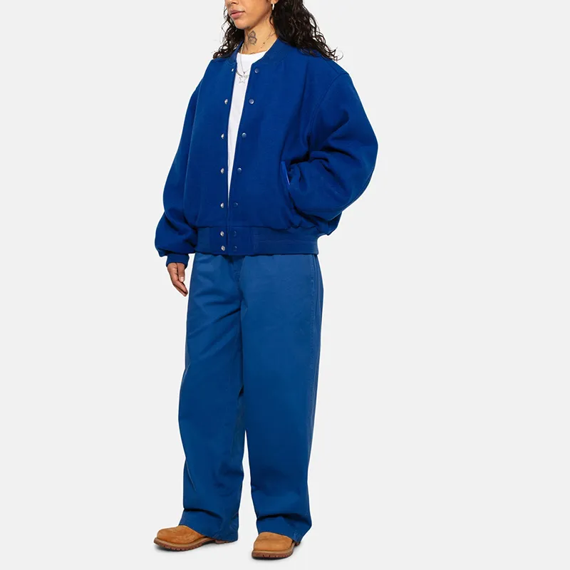 Stussy Sport Melton Varsity Jacket-14