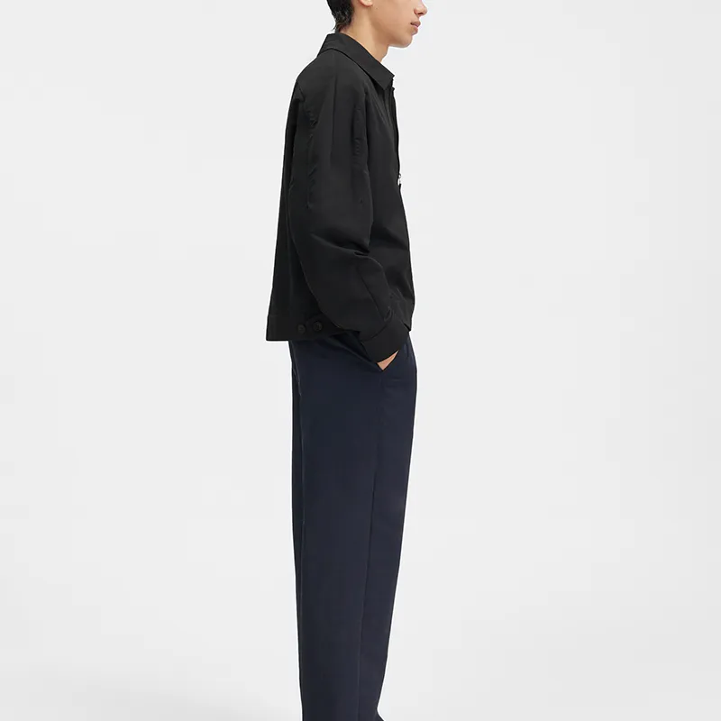 Jacquemus Grosgrain Zip Up Bomber Jacket-4