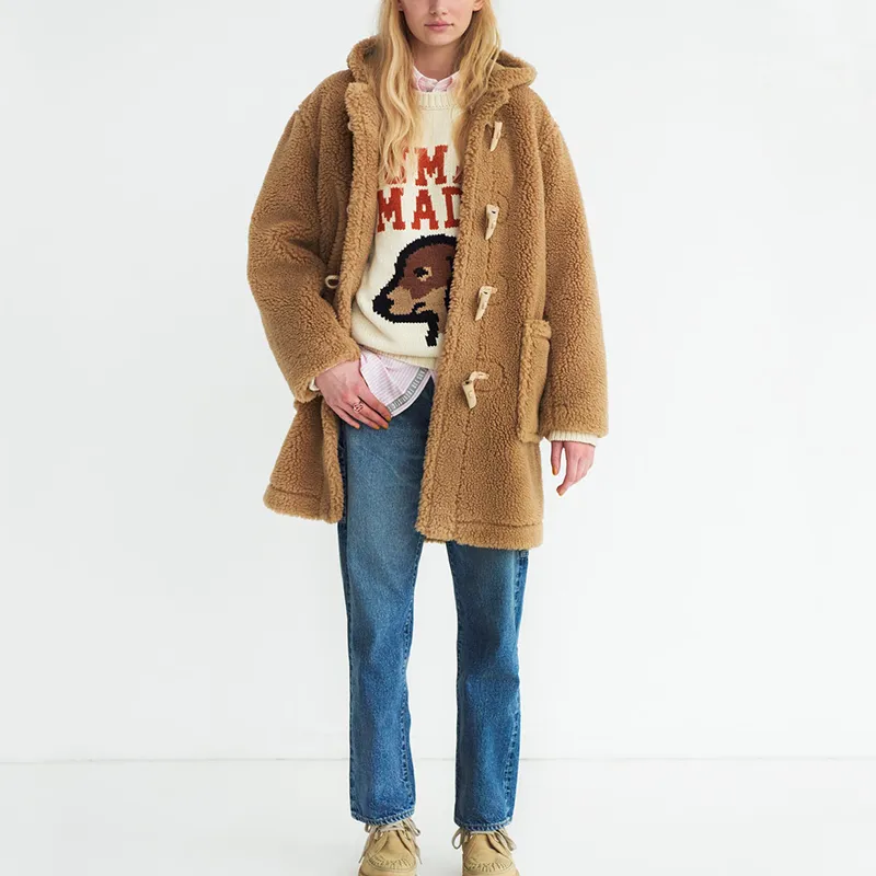 HUMAN MADE FW23 Fall/Winter Collection Coats Unisex Khaki-2
