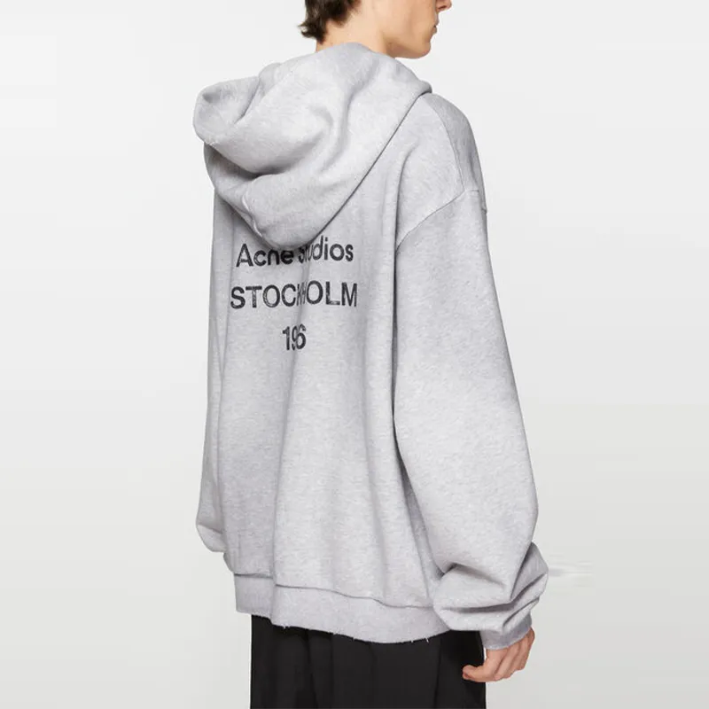 Acne Studios Logo Printed Hoodie-3
