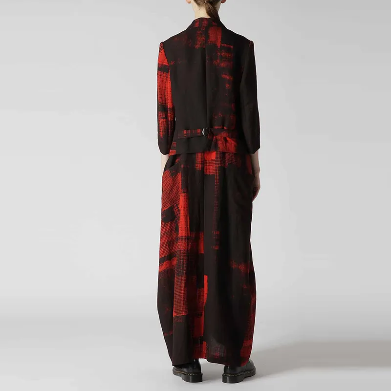 Yohji Yamamoto Y's SS24 Jackets Coats Unisex Russet-4