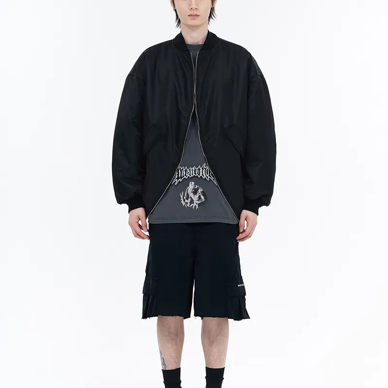 WE11DONE Zip up Bomber Jacket-2