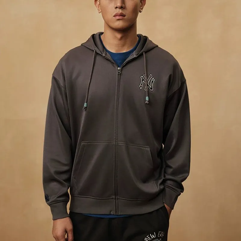 New Era Sweatshirt Unisex Dark Gray-3