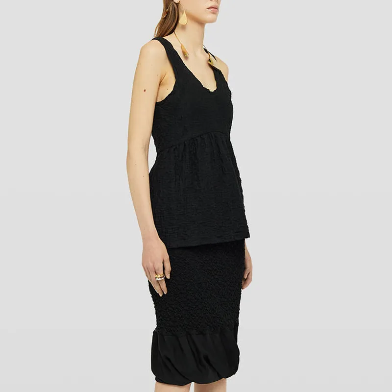 JIL SANDER Tank Tops Women's Black-2