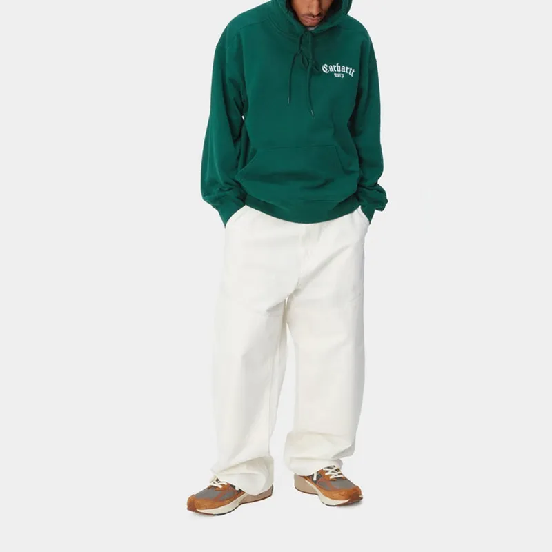 Carhartt WIP Logo Embroidered Drawstring Hoodie-2