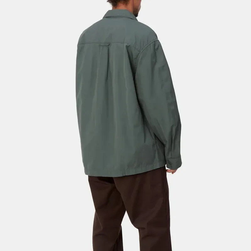 Carhartt WIP FW23 Craft Zip Shirt Men's Green-4