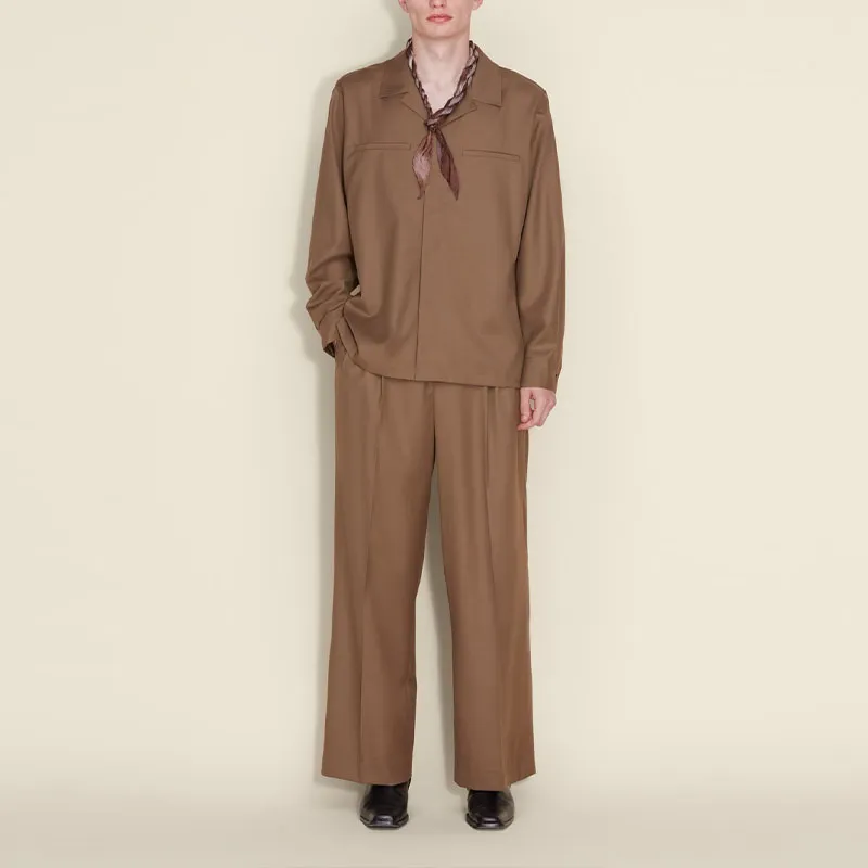 HOLZWEILER Jackets Coats Men's Brown-1