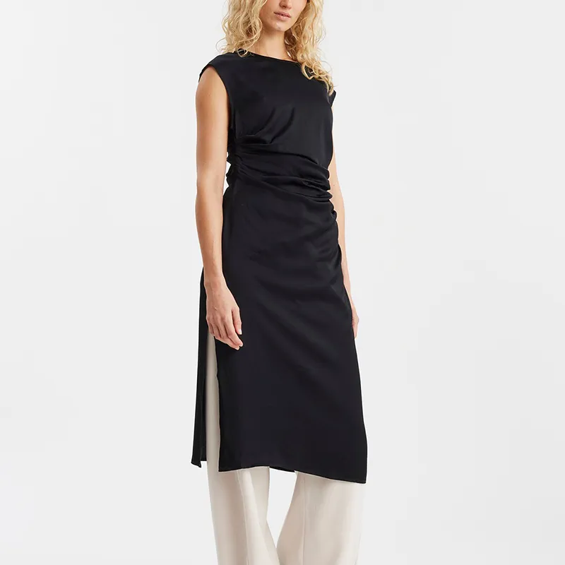 HOLZWEILER Sleeveless Dress Women's Black-3