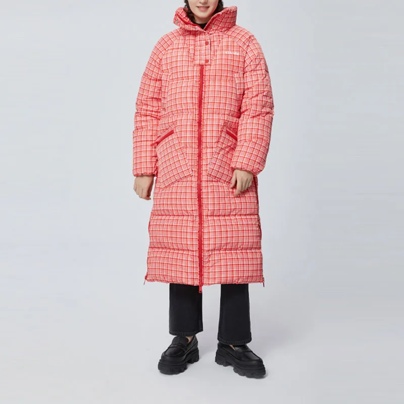 GANNI Puffer Jacket Women's Vibrant Red-2
