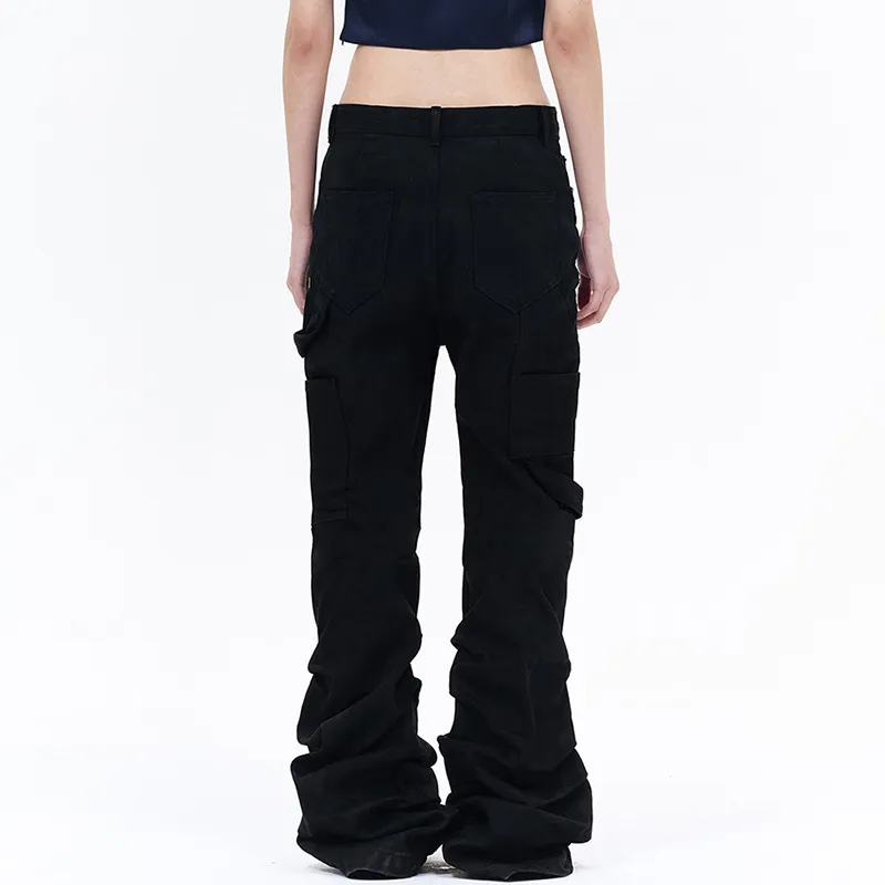 WE11DONE Wave Boyfriend Jeans-3