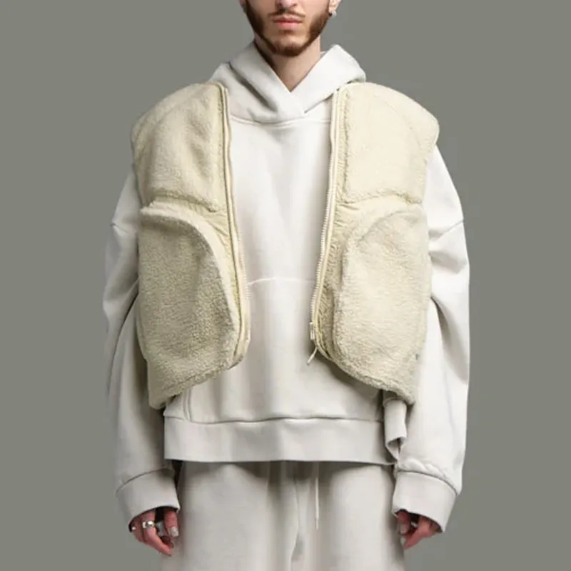 Entire Studios Faux-shearling Padded Gilet-1