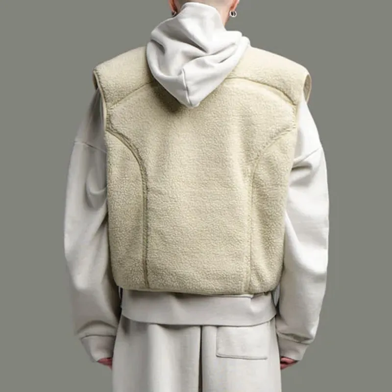 Entire Studios Faux-shearling Padded Gilet-2