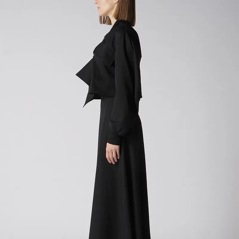 Yohji Yamamoto SS24 Jackets Coats Unisex Black-4