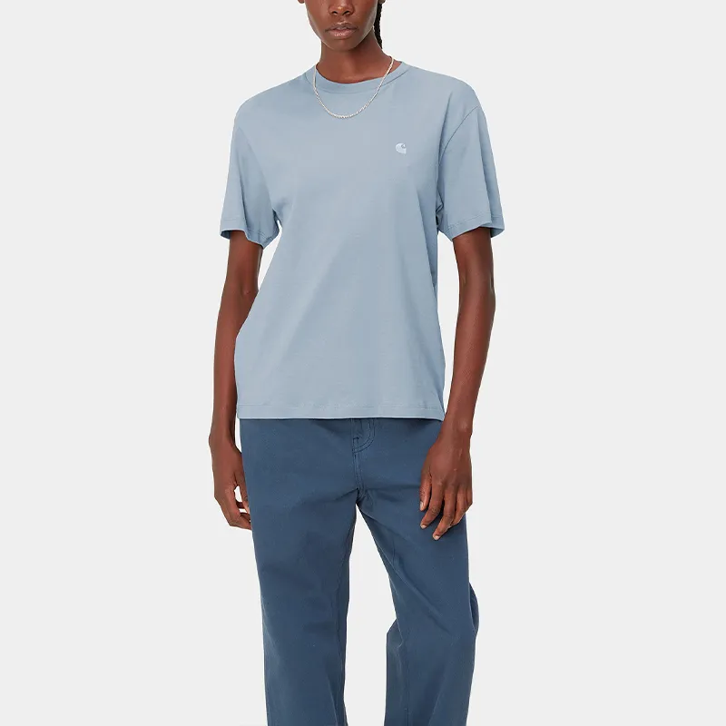 Carhartt WIP W' S/S Casey T-Shirt T-Shirt Women's Blue-3