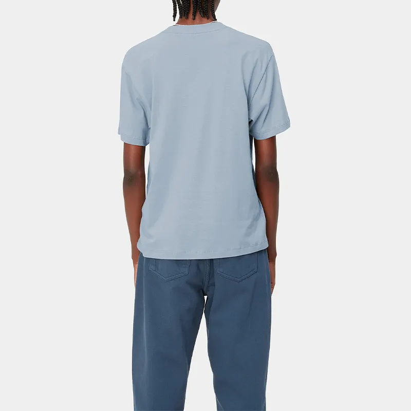 Carhartt WIP W' S/S Casey T-Shirt T-Shirt Women's Blue-4