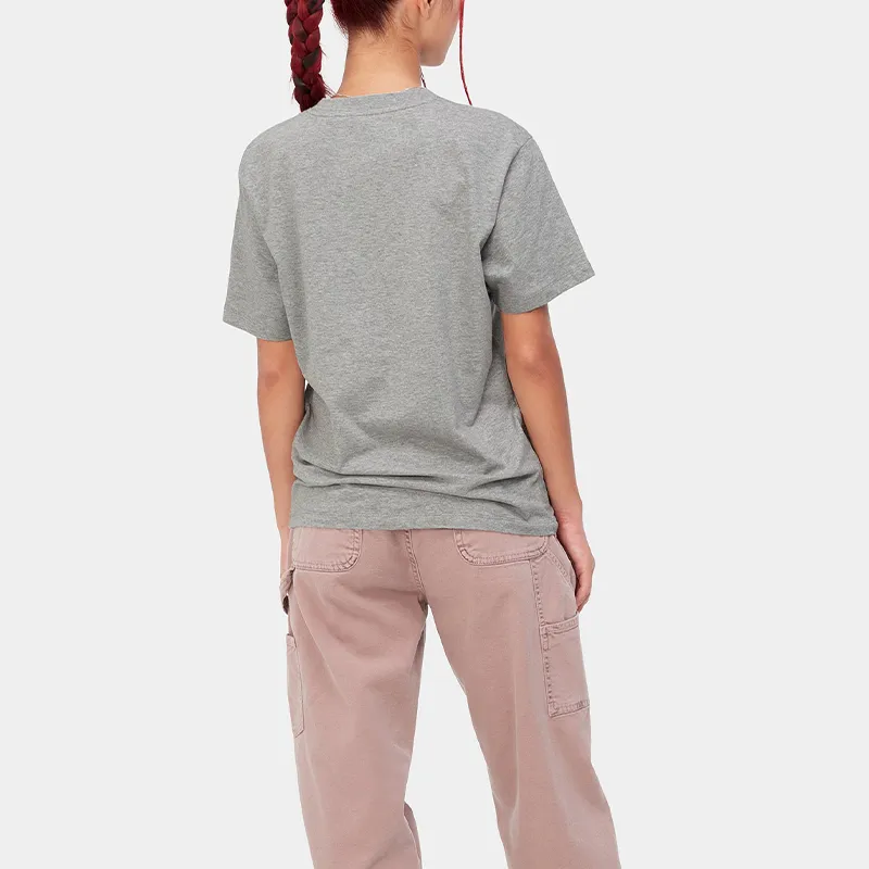 Carhartt WIP W' S/S Casey T-Shirt T-Shirt Women's Gray-4