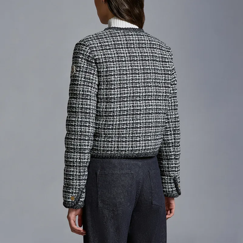 Moncler Tweed Button-Up Jacket-3
