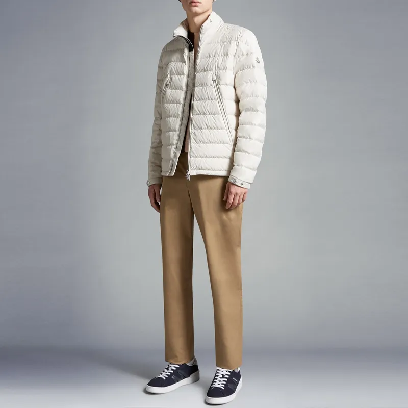 Moncler SS24 Down Jacket Men's Beige-1