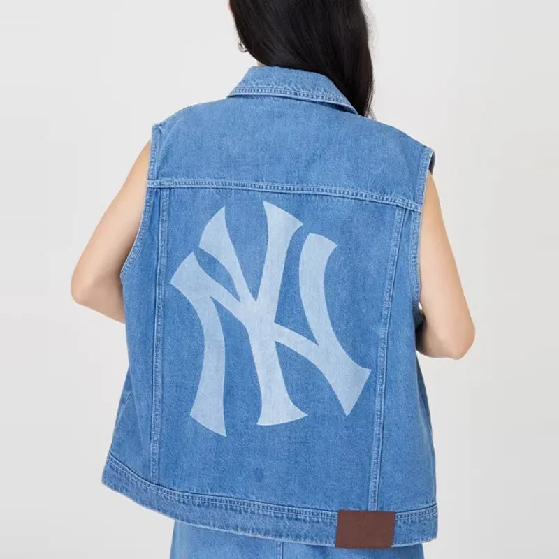 MLB SS24 Vest Unisex Light Blue-4