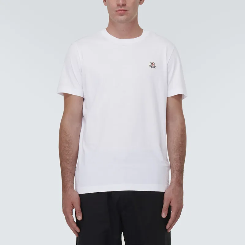 Moncler Logo patch T shirt-3