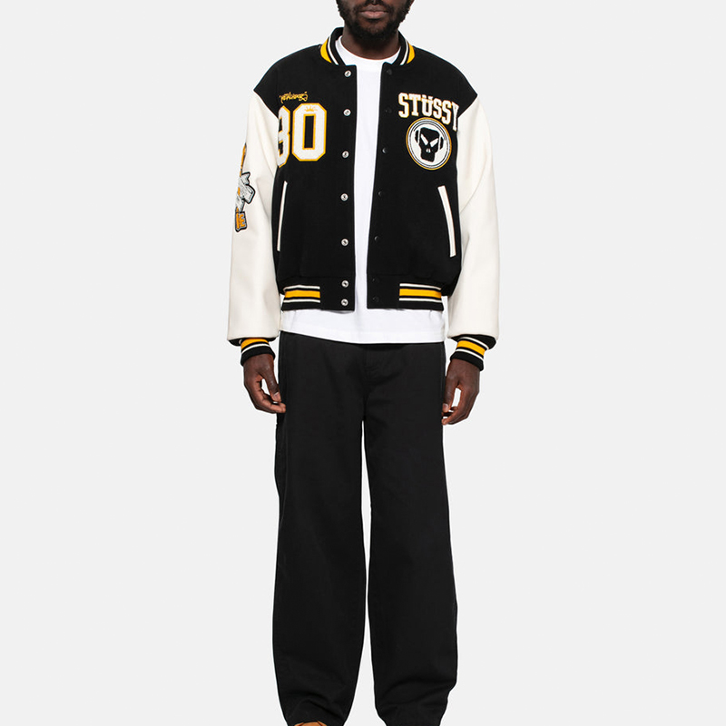 Stussy X Goldie Metalheadz 30 Varsity Jacket - Cheap Rcj