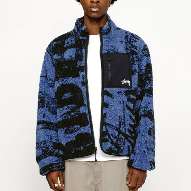 Stüssy Reversible Fleece Jacket-4