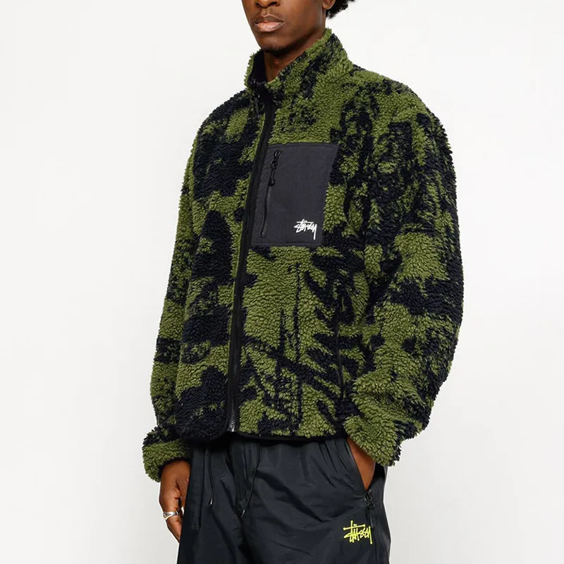 Stüssy Reversible Fleece Jacket-20